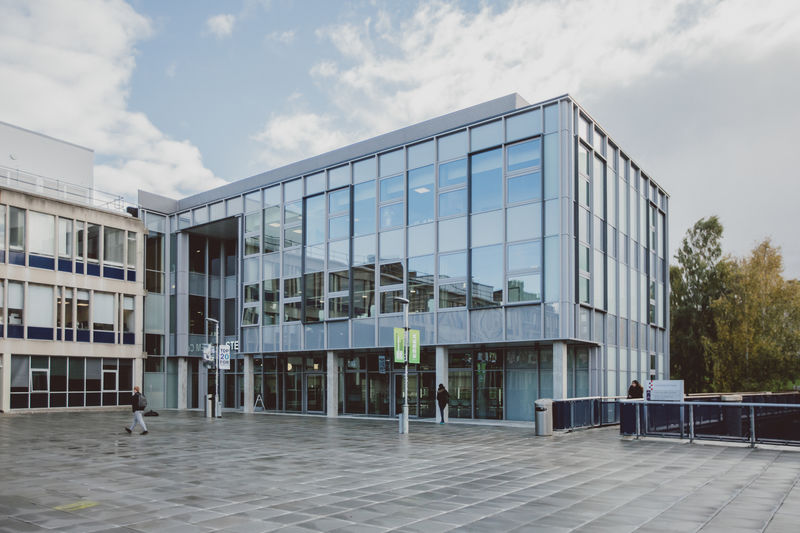 Outside photograph of the STEM building